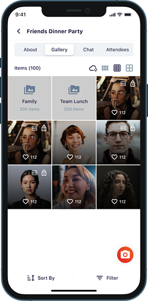 Event Media & Sharing